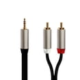 thumbnail image 5 of 3.5mm Male to 2 RCA Female Jack Stereo Audio Cable Y Adapter Cord for MP3 Tablet, 5 of 13