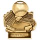 Simba SAA201G 3.5 in. Médaille Debout Baseball, Or - Pack de 25 – image 1 sur 1