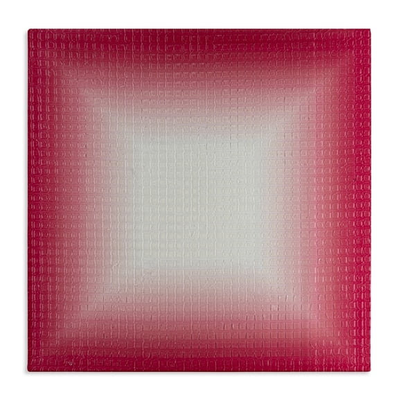 Stupell Industries Mid-Century Red Ombre Fade Canvas Art, 17 x 17, by Michael Willett