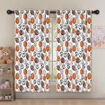 thumbnail image 5 of Blackout Kids Curtains,Football and Basketball White Pattern Children's Insulated Curtains Set Of 2,Bedroom Essentials,Toddler Room Decor 52"x63", 5 of 5