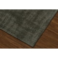 thumbnail image 2 of Dalyn Laramie Area Rug LR100 Lr100 Charcoal Charcoal Rows Solid 8' x 10' Rectangle, 2 of 3