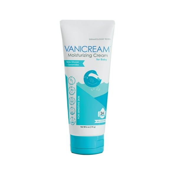 Crema hidratante Vanicream for Baby Gentle 177 ml con betaglucano