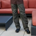 thumbnail image 5 of 4102-6506 Grunge Cargo Chef Pant in Olive - 2XLarge, 5 of 6