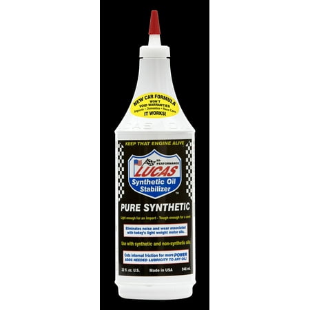 Lucas Oil 10130 Oil Additive Use With Synthetic Oil; Use To Control Heat And Wear In Motorcycles/ Air-Cooled Engines/ All Drive Train Components; 1 Quart Bottle; Single | Walmart Canada