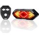 thumbnail image 2 of Señal de giro para bicicleta y luz trasera con efectos de sonido, control remoto inalámbrico, 2 of 5