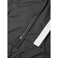 thumbnail image 5 of Hat and Beyond Mens Premium Stripe Track Pants Slim Fit Two-Tone Jogger Pants, 5 of 6