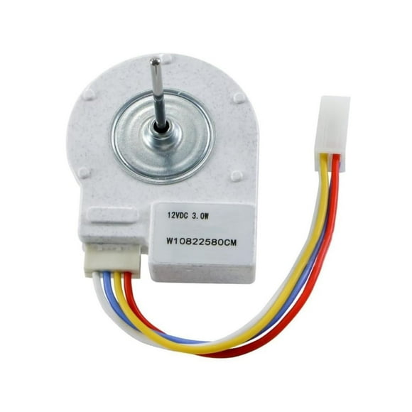 JIAHAOO Refrigerator Evaporator Fan Motor for Whirlpool Kenmore KitchenAid Maytag DC12V 3W
