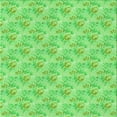 thumbnail image 1 of Ahgly Tapis d'Intérieur Lavable en Machine Carré Transitionnel Vert Émeraude, 6 Pieds Carré, 1 of 7