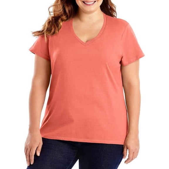 Hanes Women's Nano-T V-Neck T-Shirt