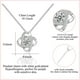 thumbnail image 3 of Collar de Doble Corazon, Elegante Diseño de Colgante, Detalle En Dorado Brillante, Ajuste Perfecto En Esposa y Novia, Versatilidad En San Valentín y Día de La Madre, Largo y Largo de 40 + 5 Cm., 3 of 7