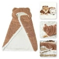 thumbnail image 1 of Cozy Flannel Robe Shawl Blanket for Providing Warmth and Comfort During Cold Seasons, 1 of 5