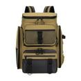 thumbnail image 2 of colaxi Fishing Backpack Multipurpose Tackle s for Travel Biking Backpacking Khaki, 2 of 9