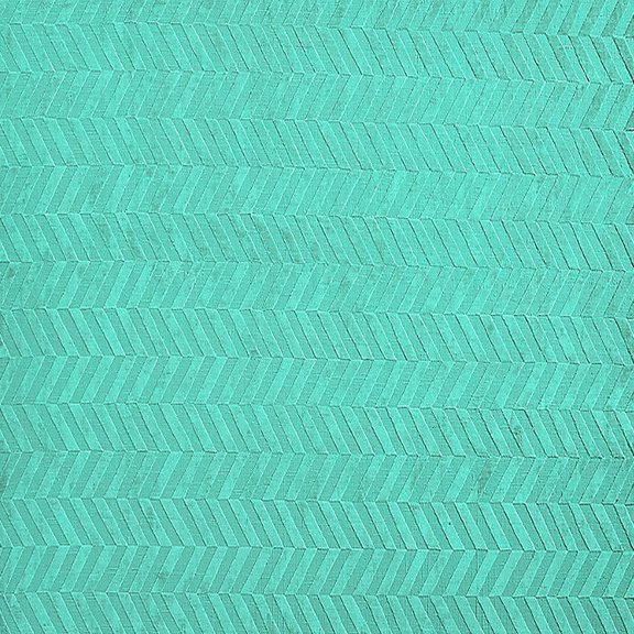 Ahgly Company Machine Washable Indoor Square Solid Turquoise Blue Modern Area Rugs, 3' Square