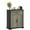 Black, variant on HOMCOM Storage Cabinet Buffet Cabinet with Adjustable Shelf White