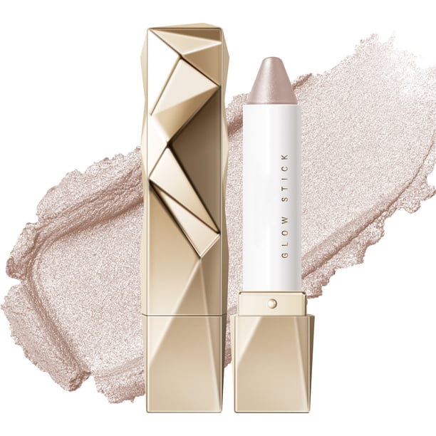 Iluminador en barra de diamante con punta fina para iluminar los párpados y las bolsas de los ojos. Luz perlada al agua para modificar los contornos. Maquillaje facial 3 g.