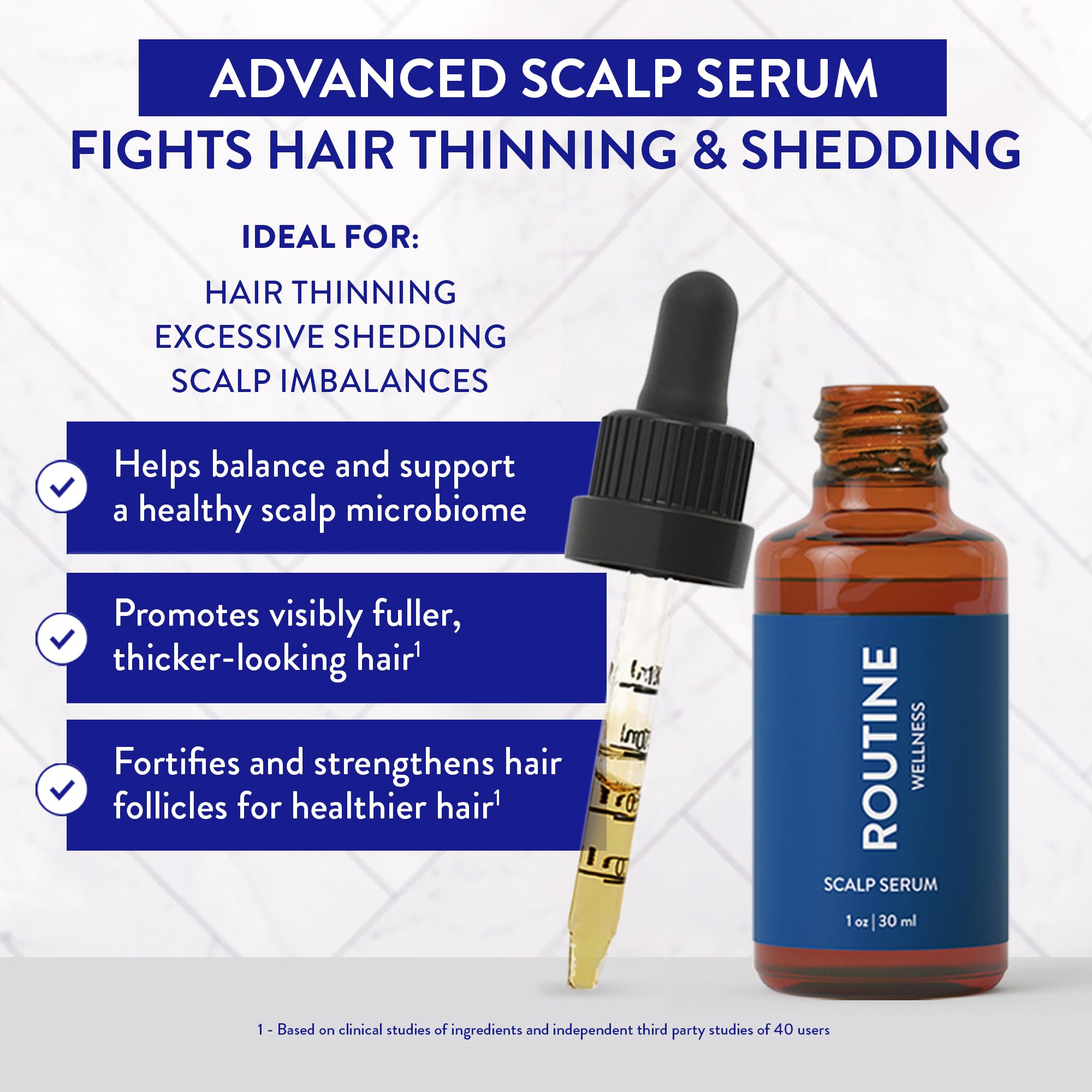 Routine Wellness Scalp Serum for Thinning Hair, 1 oz photo 2