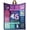 5th - Purple, variant on 5 Year Old Girl Birthday Gift Ideas Blanket 50"x40", Birthday Gifts for 5 Year Old Girls, 5 Year Old Girl Birthday Gifts, 5th Birthday Gifts for Girls, 5th Birthday Decorations Girl