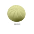 thumbnail image 3 of Stress Toy,Silicone Bun Pinching Toy with Realistic Texture,Stress Relief Fidget Toy for Adults Youngsters Home Office Campus Portable Long-Lasting Shape Retention(Green), 3 of 6