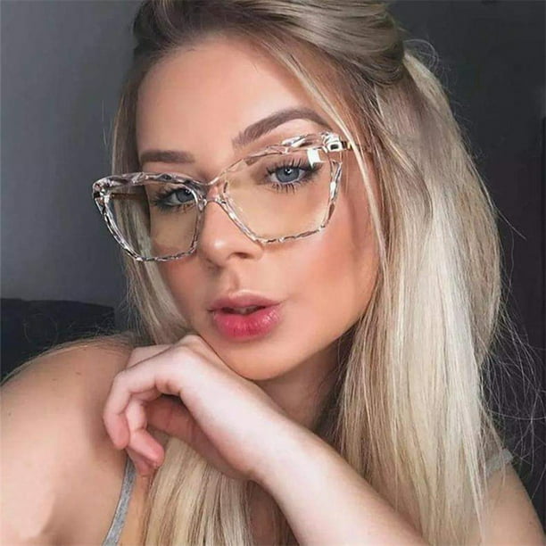 Marcos de anteojos transparentes para mujer deals