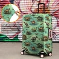 thumbnail image 4 of Colorful Dinosaurs Scientific Name Pattern Luggage Cover Fashion Suitcase Cover Baggage Covers Fit 25-28 Inch Luggage (Go Travel), 4 of 5