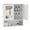White, variant on COZONY 22.2inch Space-Saving Wall Mounted Bathroom Medicine Cabinet with Mirrored Door, Adjustable Shelf, Waterproof MDF for Over Toilet, Sink,Oak