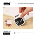 thumbnail image 2 of ,Rotation With 5/10/30/60 Sound Alarm Work Study Kitchen Kids Kitchen Operation Kids Vibrate And Alarm 5/10/30/60 Countdown/count Led Screen Count /down Function And Adjustable Sound Functions, 2 of 6