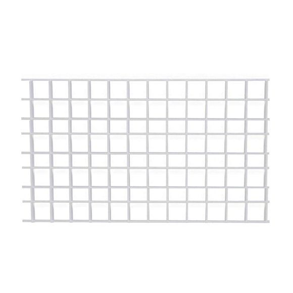 Panel Para Lámpara Rejilla Louvre Blanca 121.3X60.3 Cm