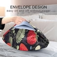 thumbnail image 7 of GZHJMY Satin Pillowcase for Hair and Skin, Strawberry Flower Cooling Pillow Case with Envelope Closure Soft Breathable Silk Satin Pillow Cover for Sleeping Standard Size 26x20 in Home Decor, 7 of 7