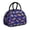 School Bus and-1, variant on Alien and Rocket White Pattern Insulated Lunch Bag,Leakproof Large Capacity Lunch Box for Work,Picnic or Travel,11.4 X 6.7 X 8.3 Inches