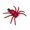 Red, variant on Eosunjian Glittering Spider Hair Clip Halloween Spider Hairpin 1/2pcs Halloween Spider Hair Clip Glittering Spider Hairpin for Women Toddler Kids for Halloween