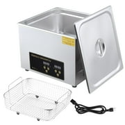 BROADFASHION Professional Ultrasonic Cleaner Machine, 30L Jewelry Cleaning Machine with Heater & Timer, 600W Stainless Steel Heated Cleaning Machine for Carburetor Circuit Board Jewelry Watches Glasses Coin