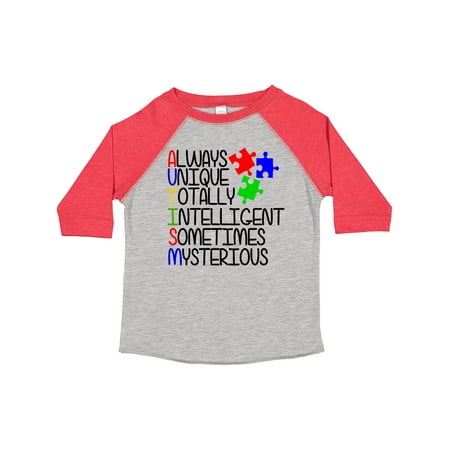 

Inktastic Autism Awareness Acronym Gift Toddler Boy or Toddler Girl T-Shirt