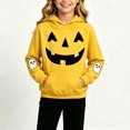 thumbnail image 5 of SHTXOZHI Halloween Hoodies Sweatshirts for Boys Girls Long Sleeve Graphic Tops Casual Outdoor Warm Basic Layering, 5 of 6