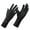 Black, variant on Women's UPF 50+ Mesh Palm Touchscreen Driving Gloves for Sun Protection (Beige, One Size)