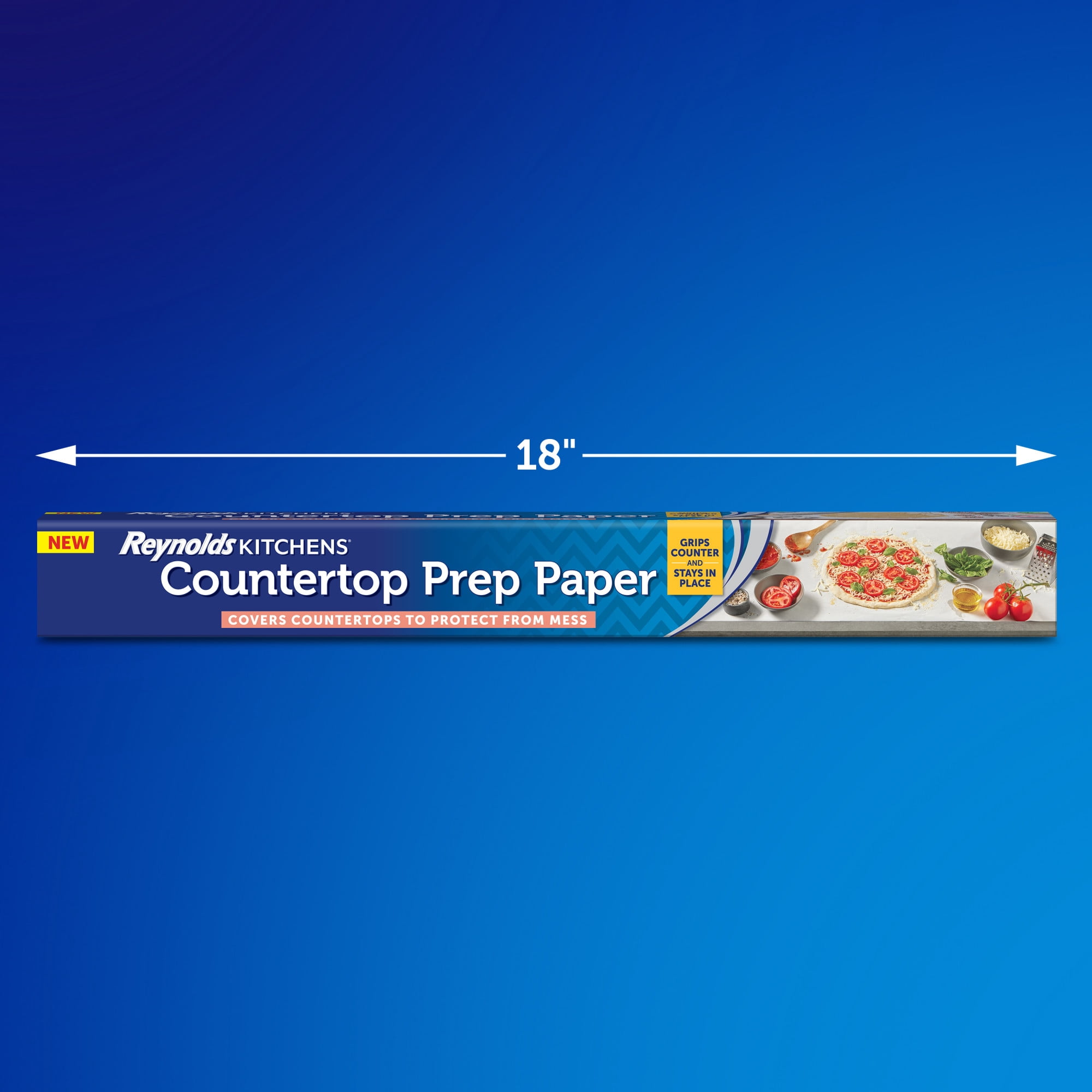 Reynolds Kitchens Countertop Prep Paper, 22.22 yds x 18 in, 100 Total Sq. Ft.