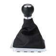thumbnail image 1 of Yeacher 5 Speed Gear Knob Stick Boot Gaiter Frame for B6 Black, 1 of 8