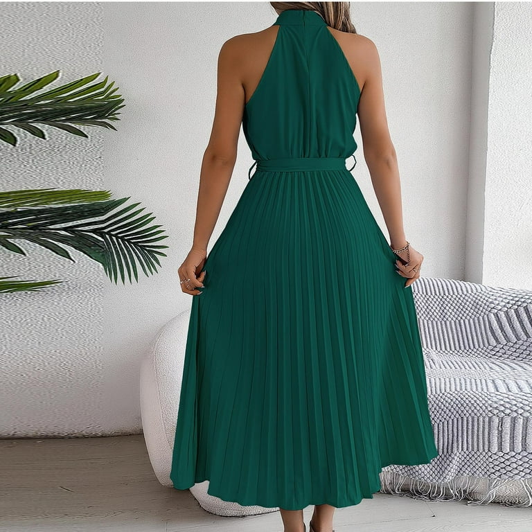 chinese dress ladies Vina Tiered Pleated Layered Maxi Dress