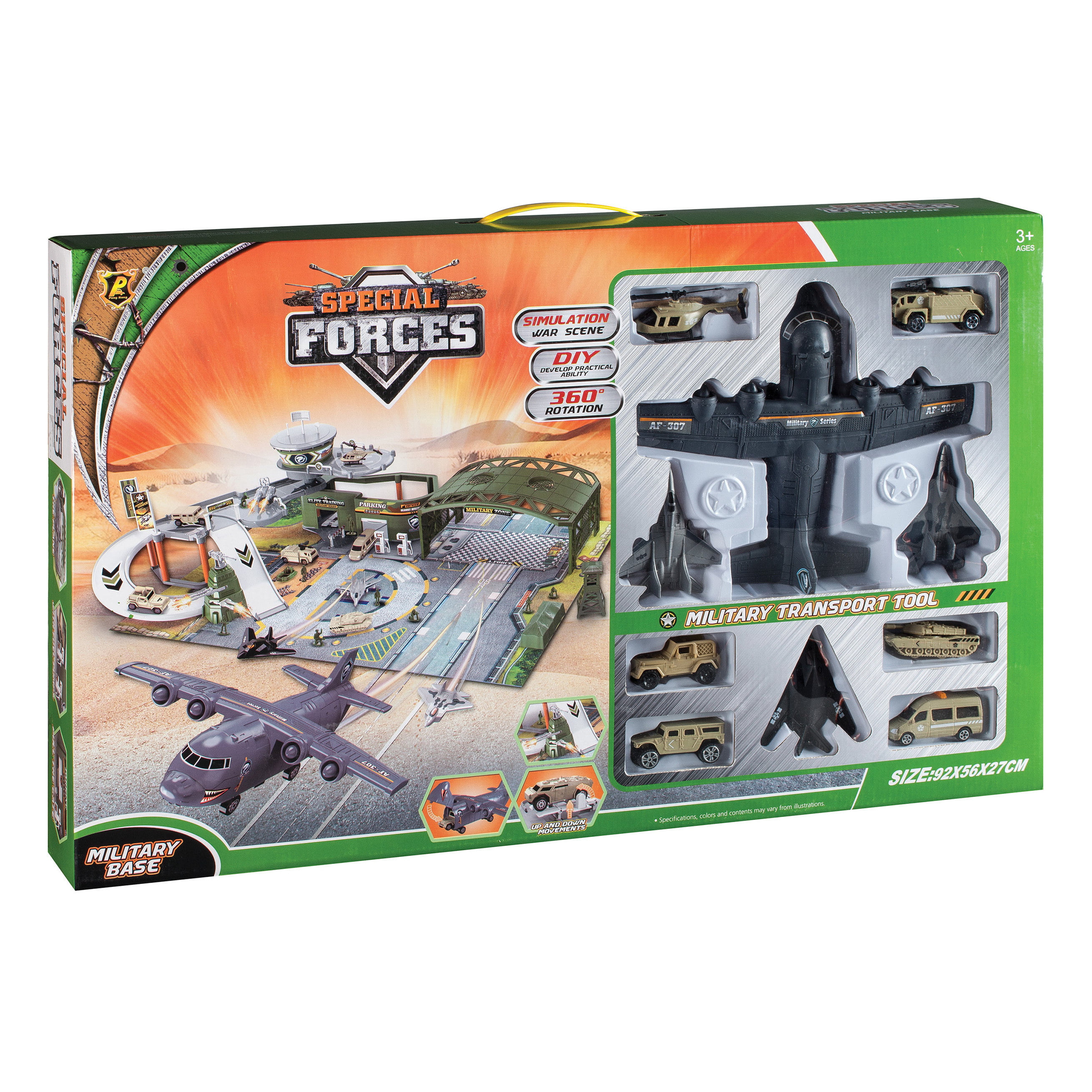 Daron Special Forces Military Base Playset w Accessories