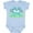 AE-Light Blue, variant on My First Easter Cuddly Blue Bunny Boys or Girls Baby Bodysuit