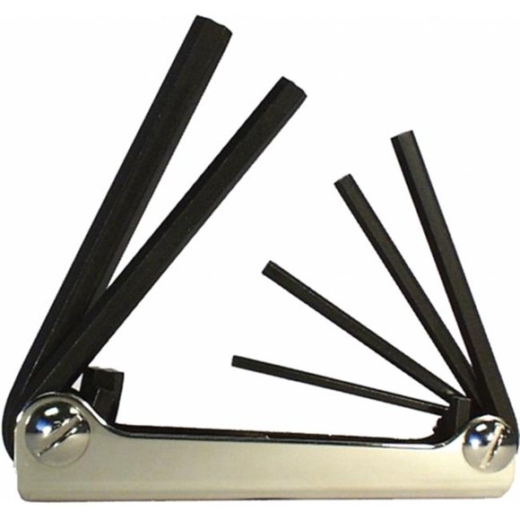 Eklind Tool 7 Piece Set Metric Folding Hex Keys 21151