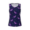 thumbnail image 5 of Goofa Eggplant Printed Womens Workout Tops for Women Sleeveless Yoga Shirts Athletic Running Tank Tops Sleeveless Gym Clothes Workout Apparel-, 5 of 9