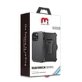 thumbnail image 3 of Funda MYBAT Maverick Clip para iPhone 14 PRO Negra con Mica, 3 of 8