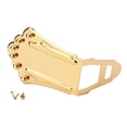thumbnail image 1 of SHISUYAN Metal Solid Trapeze Tailpiece String Drawing Board for Jazz Guitar Use Golden 1 Set, 1 of 9