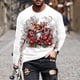 thumbnail image 1 of Seeotter Men‘s Christmas Crewneck 3D Printed Xmas Pullover Jumpers, 1 of 5