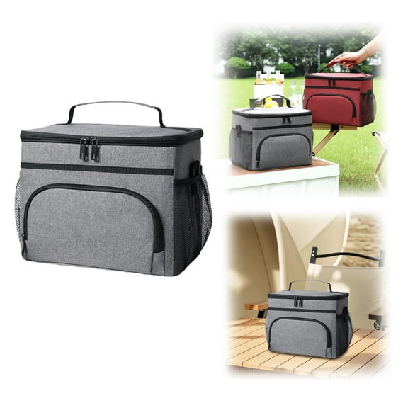 Last Chance X1 Portable Picnic Cooler Bag Peva Leak-Proof,Portable Picnic Cooler Bag Peva Leak-Proof Gray
