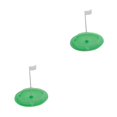 thumbnail image 1 of sweethay Entrenador de golf de plástico portátil extraíble para principiantes Putt Cup Herramientas de ayuda para entrenamiento en el hogar Verde 2Conjunto, 1 of 6