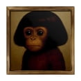 thumbnail image 2 of ChicYu Framed Funny Canvas Wall Art Surreal Picture Painting Wall Decor Whimsical Poster Print Artwork for Living Room Bedroom Kitchen Home Decoration, 2 of 6