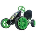 thumbnail image 1 of hauck Sirocco Racing Clutch Free Go Kart with Low Profile Rubber Tires, Green, 1 of 9
