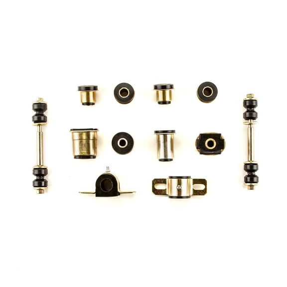 Black Poly Front End Suspension Bushings Set Oval 1970 Chevrolet Chevelle El Camino