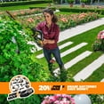 thumbnail image 6 of WORX 20” 20 Volt Battery Powered Power Hedge Trimmer, Lightweight Compact, 6 of 9